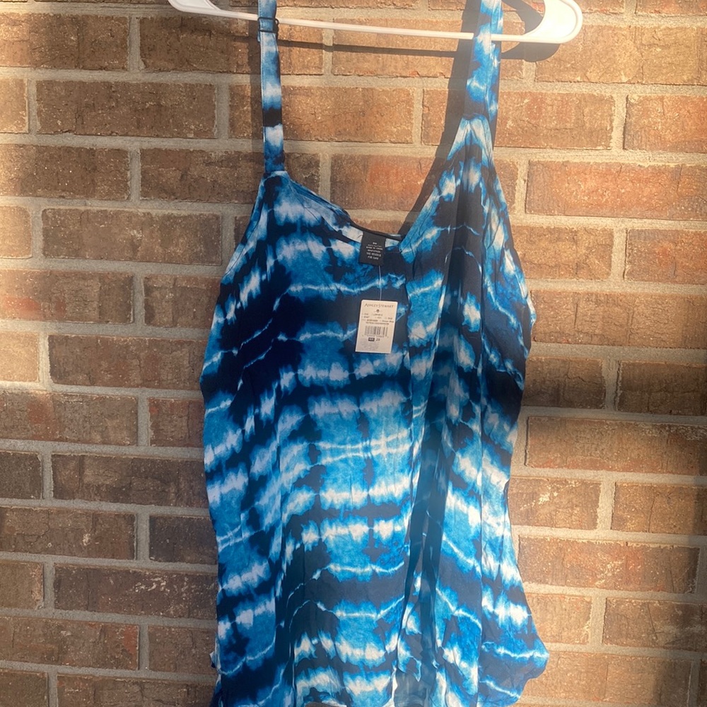 NWT tie dyed tank by Ashley Stewart size 20